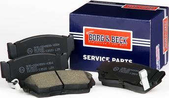 Borg & Beck BBP1197 - Kit de plaquettes de frein, frein à disque cwaw.fr