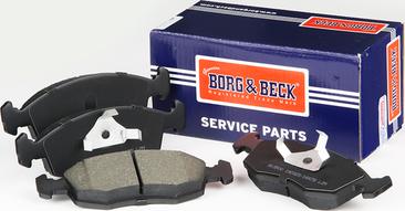 Borg & Beck BBP1100 - Kit de plaquettes de frein, frein à disque cwaw.fr