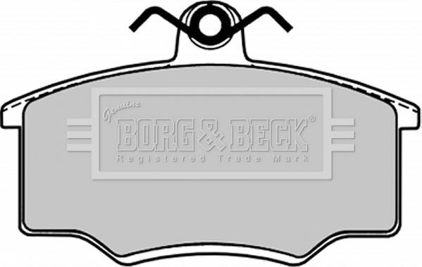 Borg & Beck BBP1103 - Kit de plaquettes de frein, frein à disque cwaw.fr