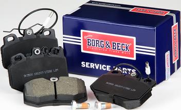 Borg & Beck BBP1111 - Kit de plaquettes de frein, frein à disque cwaw.fr