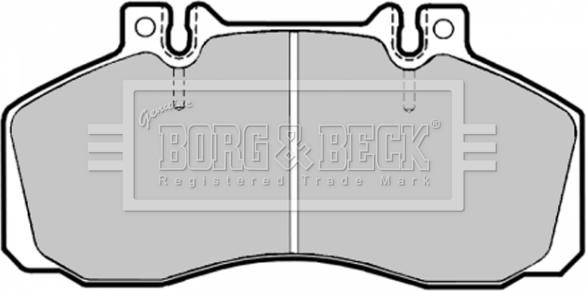 Borg & Beck BBP1121 - Kit de plaquettes de frein, frein à disque cwaw.fr