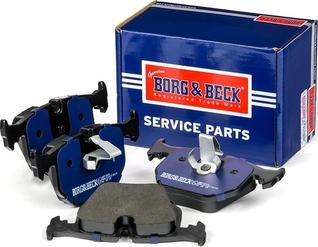 Borg & Beck BBP1844 - Kit de plaquettes de frein, frein à disque cwaw.fr