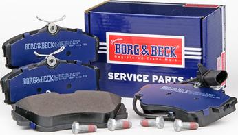 Borg & Beck BBP1856 - Kit de plaquettes de frein, frein à disque cwaw.fr