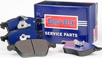 Borg & Beck BBP1861 - Kit de plaquettes de frein, frein à disque cwaw.fr