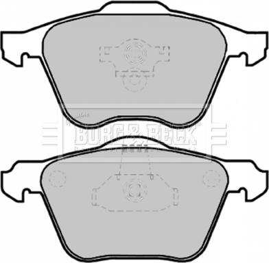 Borg & Beck BBP1861 - Kit de plaquettes de frein, frein à disque cwaw.fr