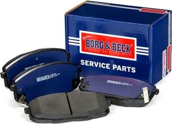 Borg & Beck BBP1868 - Kit de plaquettes de frein, frein à disque cwaw.fr