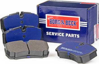 Borg & Beck BBP1863 - Kit de plaquettes de frein, frein à disque cwaw.fr