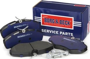 Borg & Beck BBP1812 - Kit de plaquettes de frein, frein à disque cwaw.fr