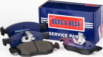 Borg & Beck BBP1886 - Kit de plaquettes de frein, frein à disque cwaw.fr