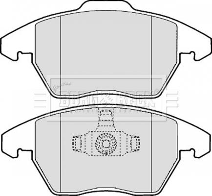 Borg & Beck BBP1888 - Kit de plaquettes de frein, frein à disque cwaw.fr