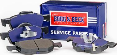 Borg & Beck BBP1883 - Kit de plaquettes de frein, frein à disque cwaw.fr