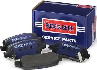 Borg & Beck BBP1839 - Kit de plaquettes de frein, frein à disque cwaw.fr