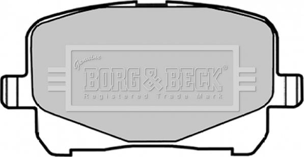 Borg & Beck BBP1835 - Kit de plaquettes de frein, frein à disque cwaw.fr