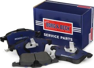 Borg & Beck BBP1875 - Kit de plaquettes de frein, frein à disque cwaw.fr