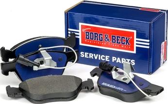 Borg & Beck BBP1396 - Kit de plaquettes de frein, frein à disque cwaw.fr