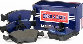 Borg & Beck BBP1393 - Kit de plaquettes de frein, frein à disque cwaw.fr