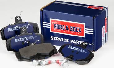 Borg & Beck BBP1302 - Kit de plaquettes de frein, frein à disque cwaw.fr