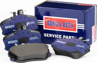 Borg & Beck BBP1388 - Kit de plaquettes de frein, frein à disque cwaw.fr