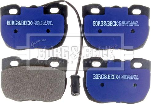 Borg & Beck BBP1327 - Kit de plaquettes de frein, frein à disque cwaw.fr