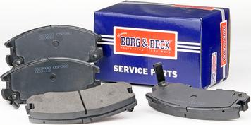 Borg & Beck BBP1375 - Kit de plaquettes de frein, frein à disque cwaw.fr