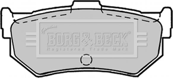 Borg & Beck BBP1297 - Kit de plaquettes de frein, frein à disque cwaw.fr