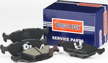 Borg & Beck BBP1266 - Kit de plaquettes de frein, frein à disque cwaw.fr