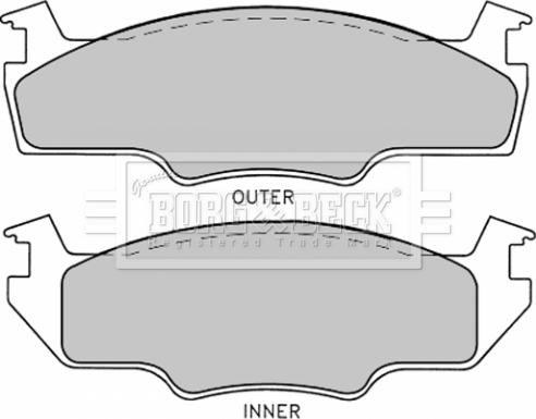 Textar 20596 195 0 5 - Kit de plaquettes de frein, frein à disque cwaw.fr