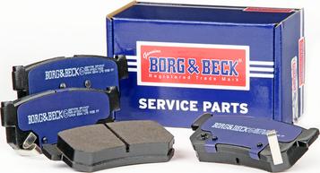 Borg & Beck BBP1790 - Kit de plaquettes de frein, frein à disque cwaw.fr