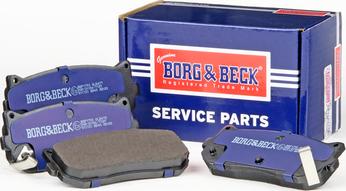 Borg & Beck BBP1793 - Kit de plaquettes de frein, frein à disque cwaw.fr