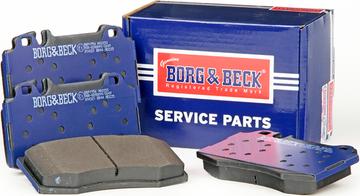 Borg & Beck BBP1756 - Kit de plaquettes de frein, frein à disque cwaw.fr