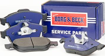 Borg & Beck BBP1764 - Kit de plaquettes de frein, frein à disque cwaw.fr