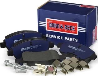 Borg & Beck BBP1703 - Kit de plaquettes de frein, frein à disque cwaw.fr