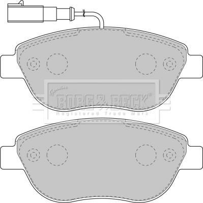 FTE 9001113 - Kit de plaquettes de frein, frein à disque cwaw.fr