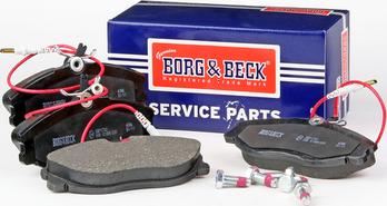 Borg & Beck BBP1730 - Kit de plaquettes de frein, frein à disque cwaw.fr