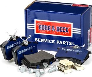 Borg & Beck BBP1778 - Kit de plaquettes de frein, frein à disque cwaw.fr