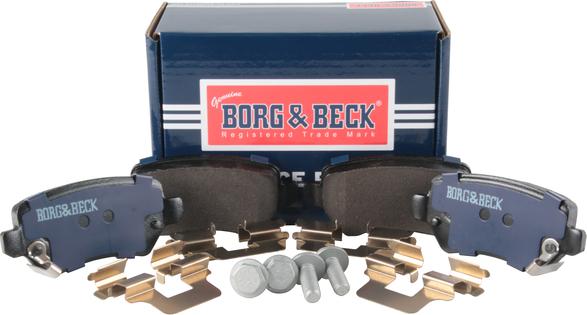 Borg & Beck BBP1777 - Kit de plaquettes de frein, frein à disque cwaw.fr