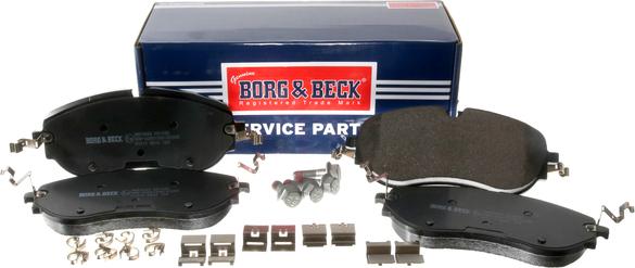 Borg & Beck BBP2943 - Kit de plaquettes de frein, frein à disque cwaw.fr