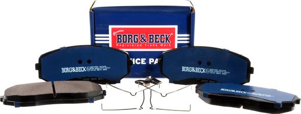 Borg & Beck BBP2959 - Kit de plaquettes de frein, frein à disque cwaw.fr