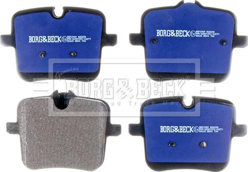 Borg & Beck BBP2909 - Kit de plaquettes de frein, frein à disque cwaw.fr