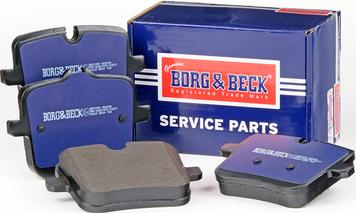 Borg & Beck BBP2909 - Kit de plaquettes de frein, frein à disque cwaw.fr