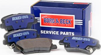 Borg & Beck BBP2906 - Kit de plaquettes de frein, frein à disque cwaw.fr