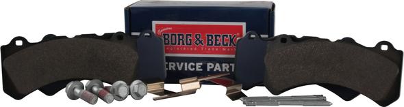 Borg & Beck BBP2935 - Kit de plaquettes de frein, frein à disque cwaw.fr