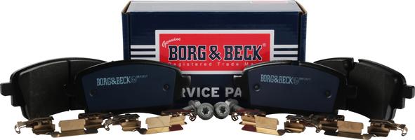 Borg & Beck BBP2927 - Kit de plaquettes de frein, frein à disque cwaw.fr