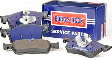 Borg & Beck BBP2463 - Kit de plaquettes de frein, frein à disque cwaw.fr