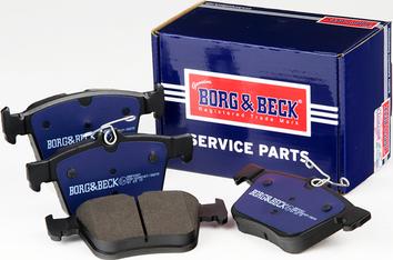 Borg & Beck BBP2401 - Kit de plaquettes de frein, frein à disque cwaw.fr