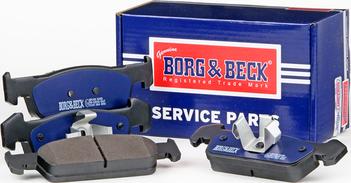 Borg & Beck BBP2408 - Kit de plaquettes de frein, frein à disque cwaw.fr