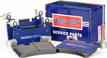 Borg & Beck BBP2482 - Kit de plaquettes de frein, frein à disque cwaw.fr