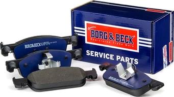 Borg & Beck BBP2591 - Kit de plaquettes de frein, frein à disque cwaw.fr