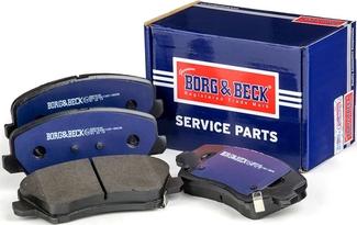 Borg & Beck BBP2690 - Kit de plaquettes de frein, frein à disque cwaw.fr