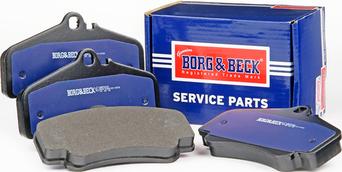 Borg & Beck BBP2632 - Kit de plaquettes de frein, frein à disque cwaw.fr